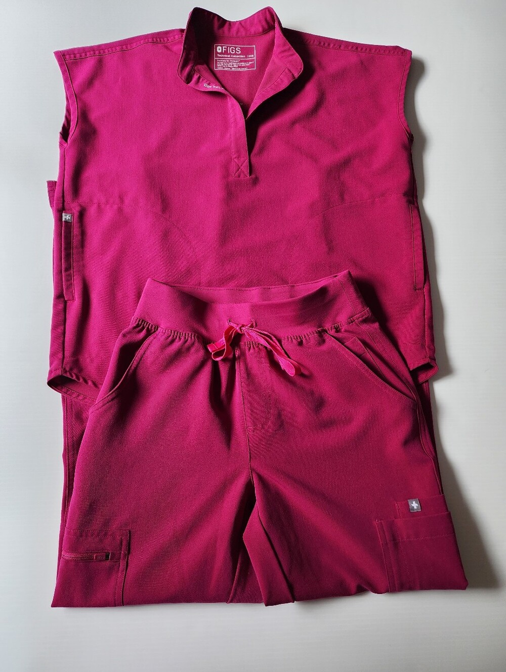 FIGS Dark Magenta Scrub Set - Rafaela & HW Yola